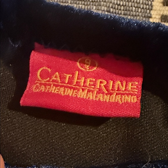 Catherine Malandrino Blue Heeled Boots - Picture 4 of 7